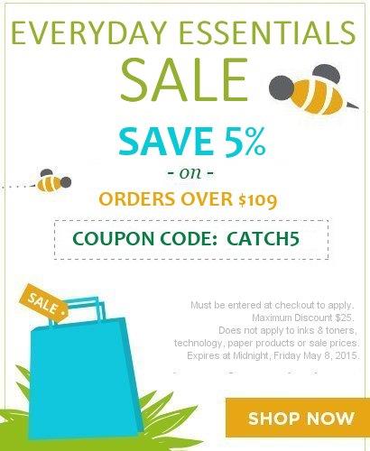 Save 5% on everyday office essentials on orders over $109 at Zerbee