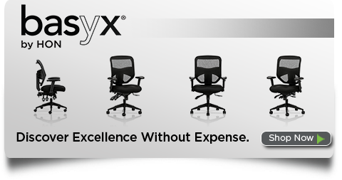 Basyx by HON office chairs banner
