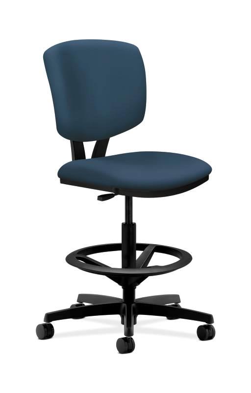 HON Volt Task Stool - Extended Height, Footring - Jet Fabric HON5725HSX05T