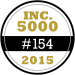 Zerbee ranked #154 on the INC 5000 fastest-growing company list in 2015